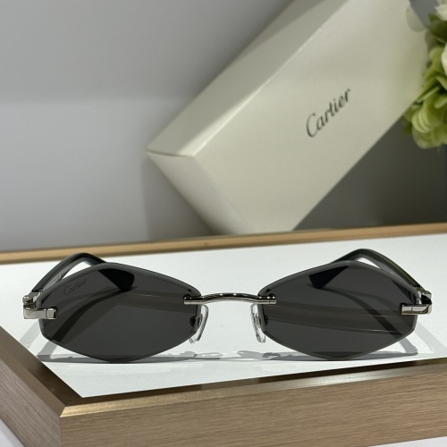 Replica Cartier AAA Quality Sunglassess #1232139 $60.00 USD for Wholesale