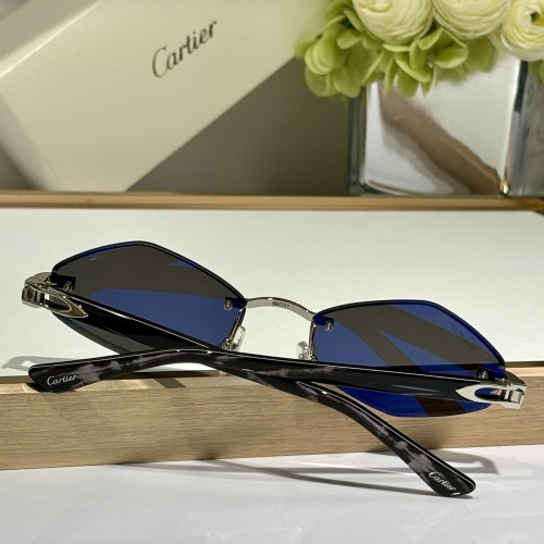 Replica Cartier AAA Quality Sunglassess #1232139 $60.00 USD for Wholesale