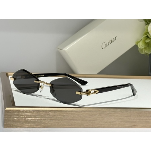 Wholesale Cartier AAA Quality Sunglassess #1232140 $60.00 USD, Wholesale Quality Replica Cartier AAA Quality Sunglassess