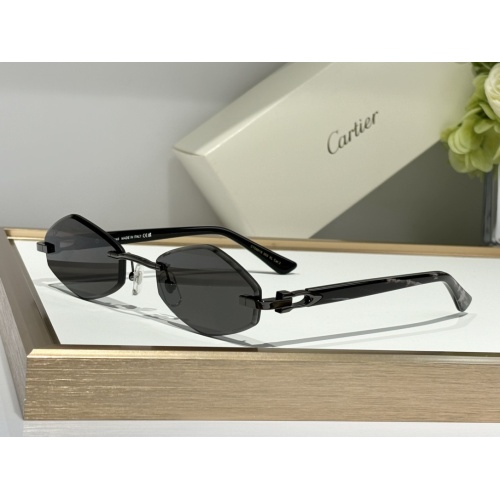 Wholesale Cartier AAA Quality Sunglassess #1232141 $60.00 USD, Wholesale Quality Replica Cartier AAA Quality Sunglassess