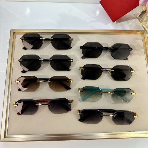 Replica Cartier AAA Quality Sunglassess #1232151 $64.00 USD for Wholesale