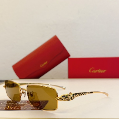 Wholesale Cartier AAA Quality Sunglassess #1232157 $60.00 USD, Wholesale Quality Replica Cartier AAA Quality Sunglassess