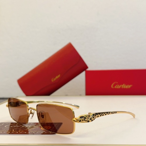 Wholesale Cartier AAA Quality Sunglassess #1232158 $60.00 USD, Wholesale Quality Replica Cartier AAA Quality Sunglassess