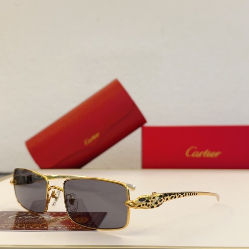 Wholesale Cartier AAA Quality Sunglassess #1232161 $60.00 USD, Wholesale Quality Replica Cartier AAA Quality Sunglassess