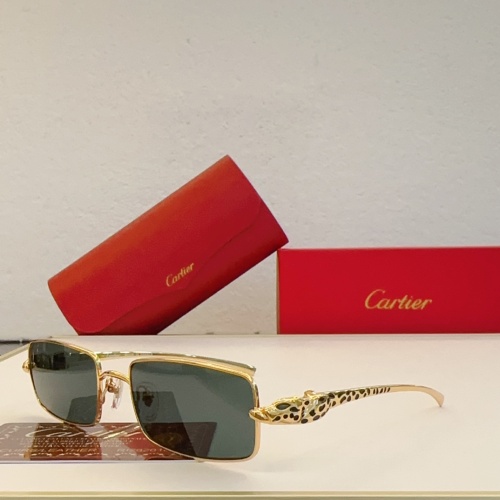 Wholesale Cartier AAA Quality Sunglassess #1232162 $60.00 USD, Wholesale Quality Replica Cartier AAA Quality Sunglassess