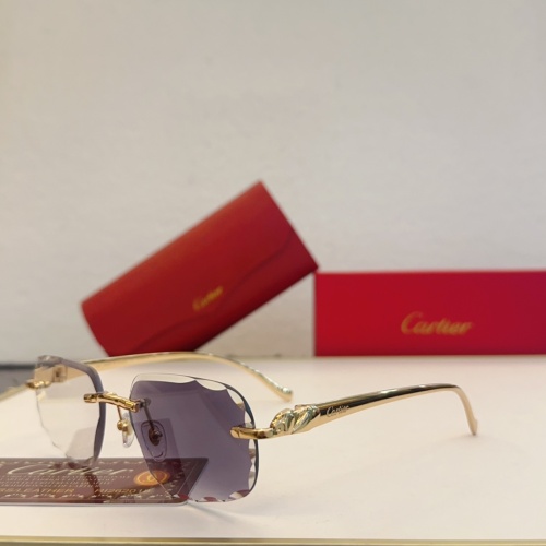 Wholesale Cartier AAA Quality Sunglassess #1232163 $68.00 USD, Wholesale Quality Replica Cartier AAA Quality Sunglassess