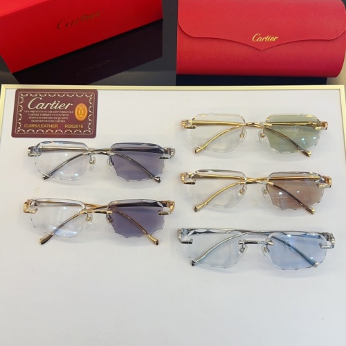 Replica Cartier AAA Quality Sunglassess #1232166 $68.00 USD for Wholesale