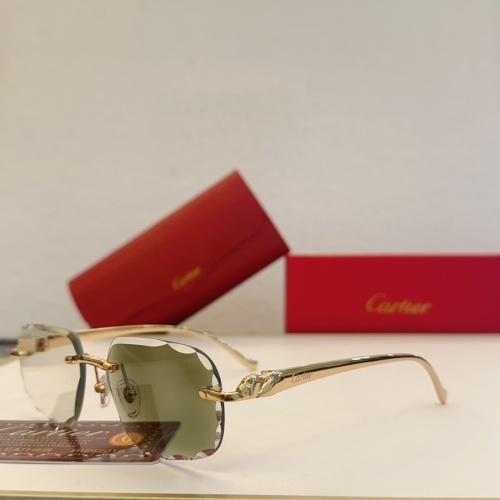 Wholesale Cartier AAA Quality Sunglassess #1232167 $68.00 USD, Wholesale Quality Replica Cartier AAA Quality Sunglassess