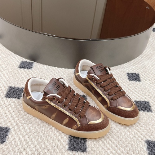 Replica MIU MIU Casual Shoes For Women #1232169 $96.00 USD for Wholesale