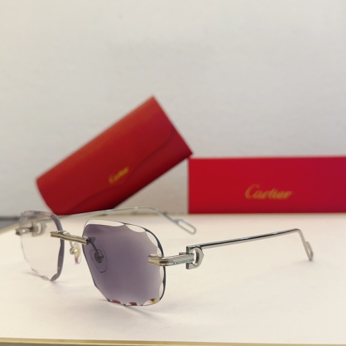 Wholesale Cartier AAA Quality Sunglassess #1232171 $68.00 USD, Wholesale Quality Replica Cartier AAA Quality Sunglassess