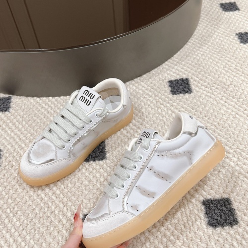 Wholesale MIU MIU Casual Shoes For Women #1232175 $96.00 USD, Wholesale Quality Replica MIU MIU Casual Shoes