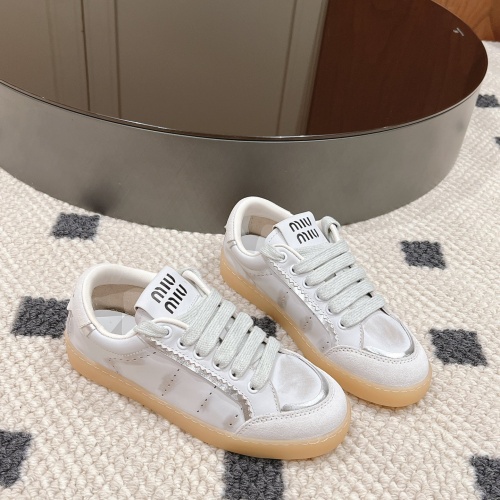 Replica MIU MIU Casual Shoes For Women #1232175 $96.00 USD for Wholesale