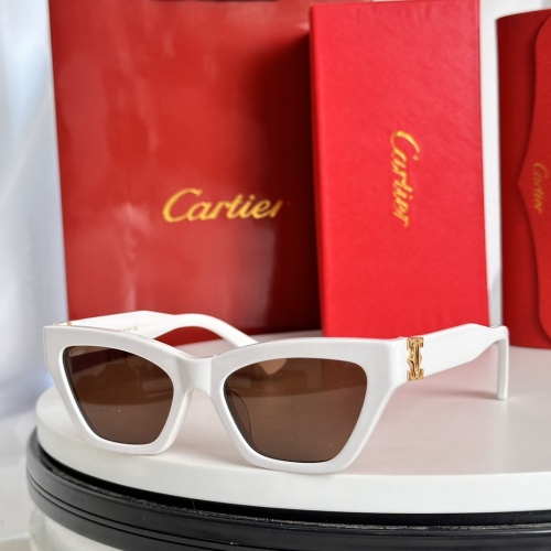 Wholesale Cartier AAA Quality Sunglassess #1232182 $52.00 USD, Wholesale Quality Replica Cartier AAA Quality Sunglassess