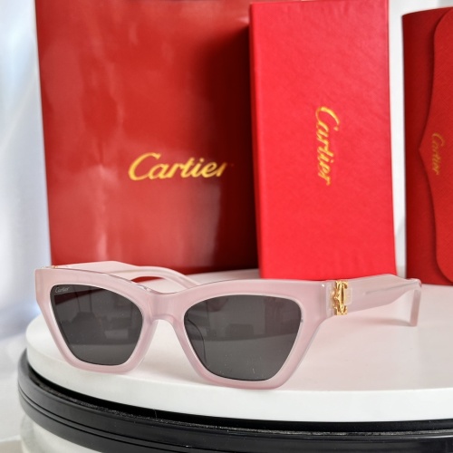 Wholesale Cartier AAA Quality Sunglassess #1232183 $52.00 USD, Wholesale Quality Replica Cartier AAA Quality Sunglassess