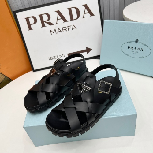 Wholesale Prada Sandal For Women #1232184 $88.00 USD, Wholesale Quality Replica Prada Sandal