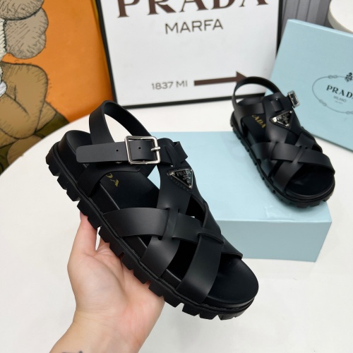 Replica Prada Sandal For Women #1232184 $88.00 USD for Wholesale