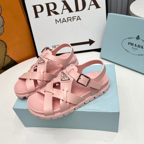 Wholesale Prada Sandal For Women #1232186 $88.00 USD, Wholesale Quality Replica Prada Sandal