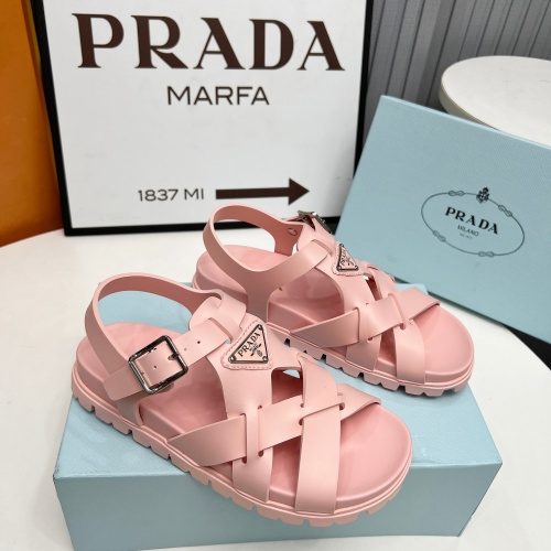 Replica Prada Sandal For Women #1232186 $88.00 USD for Wholesale