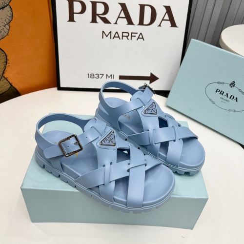 Replica Prada Sandal For Women #1232187 $88.00 USD for Wholesale