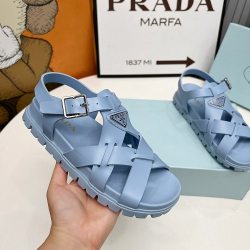 Replica Prada Sandal For Women #1232187 $88.00 USD for Wholesale