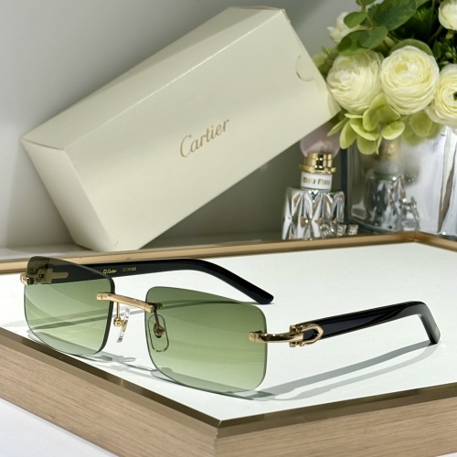 Wholesale Cartier AAA Quality Sunglassess #1232195 $56.00 USD, Wholesale Quality Replica Cartier AAA Quality Sunglassess