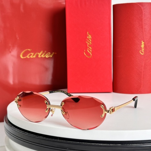 Wholesale Cartier AAA Quality Sunglassess #1232200 $60.00 USD, Wholesale Quality Replica Cartier AAA Quality Sunglassess