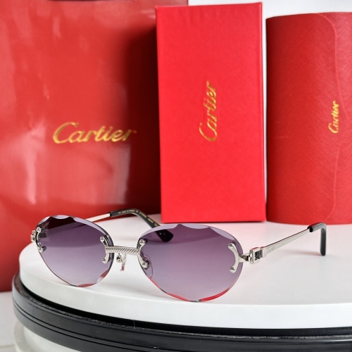 Wholesale Cartier AAA Quality Sunglassess #1232204 $60.00 USD, Wholesale Quality Replica Cartier AAA Quality Sunglassess