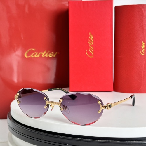 Wholesale Cartier AAA Quality Sunglassess #1232205 $60.00 USD, Wholesale Quality Replica Cartier AAA Quality Sunglassess