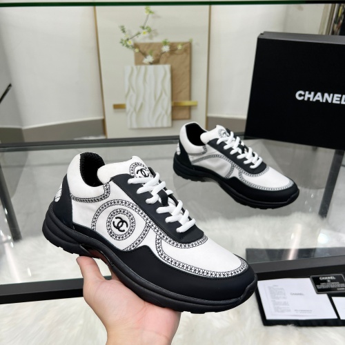 Replica Chanel Casual Shoes For Women #1232208 $98.00 USD for Wholesale