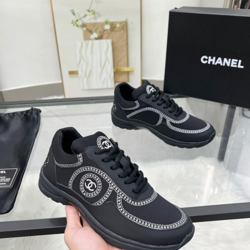 Replica Chanel Casual Shoes For Women #1232210 $98.00 USD for Wholesale