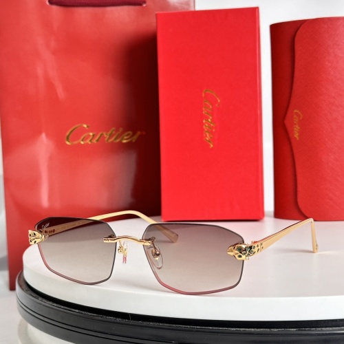 Wholesale Cartier AAA Quality Sunglassess #1232212 $64.00 USD, Wholesale Quality Replica Cartier AAA Quality Sunglassess