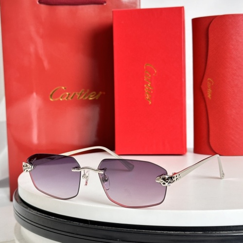 Wholesale Cartier AAA Quality Sunglassess #1232214 $64.00 USD, Wholesale Quality Replica Cartier AAA Quality Sunglassess