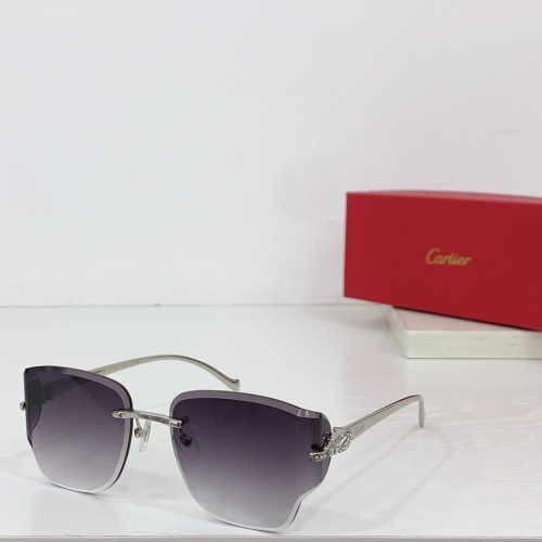 Wholesale Cartier AAA Quality Sunglassess #1232219 $64.00 USD, Wholesale Quality Replica Cartier AAA Quality Sunglassess