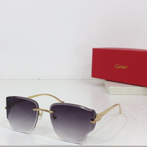 Wholesale Cartier AAA Quality Sunglassess #1232220 $64.00 USD, Wholesale Quality Replica Cartier AAA Quality Sunglassess