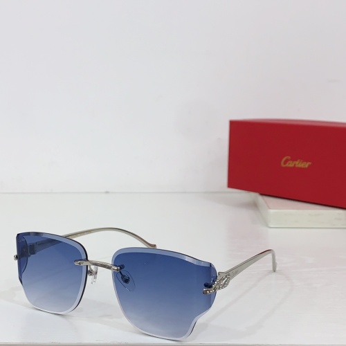 Wholesale Cartier AAA Quality Sunglassess #1232221 $64.00 USD, Wholesale Quality Replica Cartier AAA Quality Sunglassess