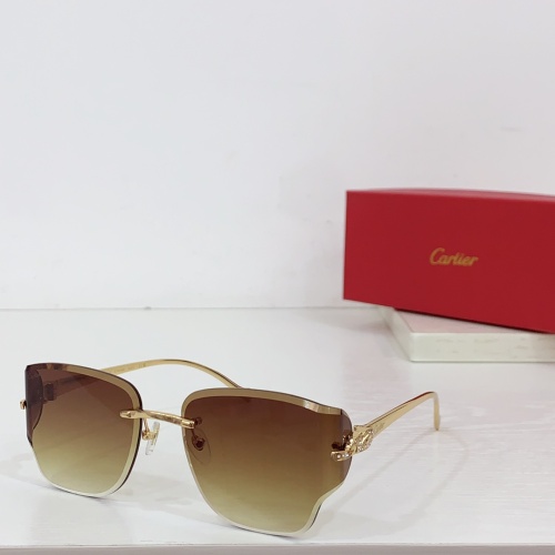 Wholesale Cartier AAA Quality Sunglassess #1232224 $64.00 USD, Wholesale Quality Replica Cartier AAA Quality Sunglassess