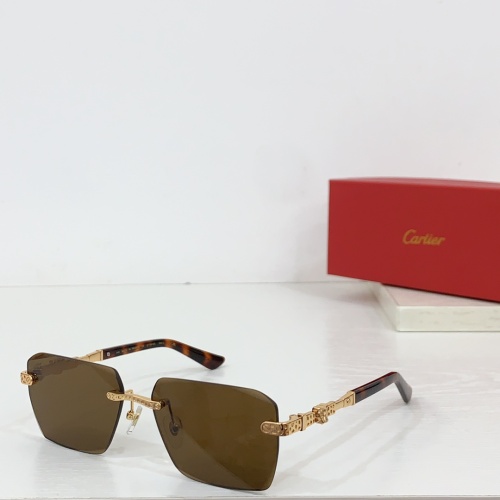 Wholesale Cartier AAA Quality Sunglassess #1232229 $60.00 USD, Wholesale Quality Replica Cartier AAA Quality Sunglassess