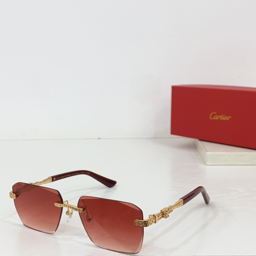 Wholesale Cartier AAA Quality Sunglassess #1232232 $60.00 USD, Wholesale Quality Replica Cartier AAA Quality Sunglassess