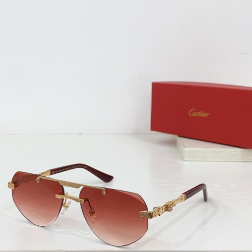 Wholesale Cartier AAA Quality Sunglassess #1232234 $60.00 USD, Wholesale Quality Replica Cartier AAA Quality Sunglassess