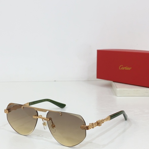 Wholesale Cartier AAA Quality Sunglassess #1232235 $60.00 USD, Wholesale Quality Replica Cartier AAA Quality Sunglassess