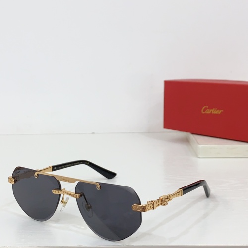 Wholesale Cartier AAA Quality Sunglassess #1232238 $60.00 USD, Wholesale Quality Replica Cartier AAA Quality Sunglassess