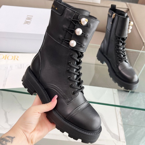 Wholesale Christian Dior Boots For Women #1232239 $128.00 USD, Wholesale Quality Replica Christian Dior Boots