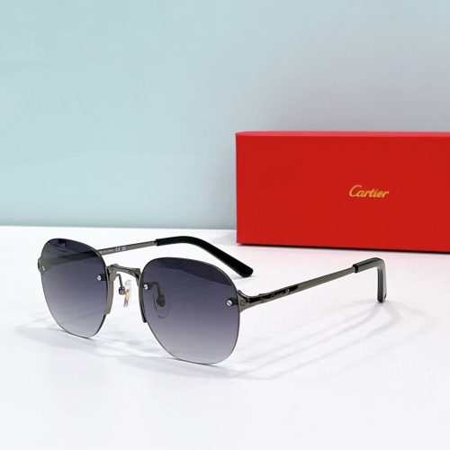 Wholesale Cartier AAA Quality Sunglassess #1232244 $52.00 USD, Wholesale Quality Replica Cartier AAA Quality Sunglassess