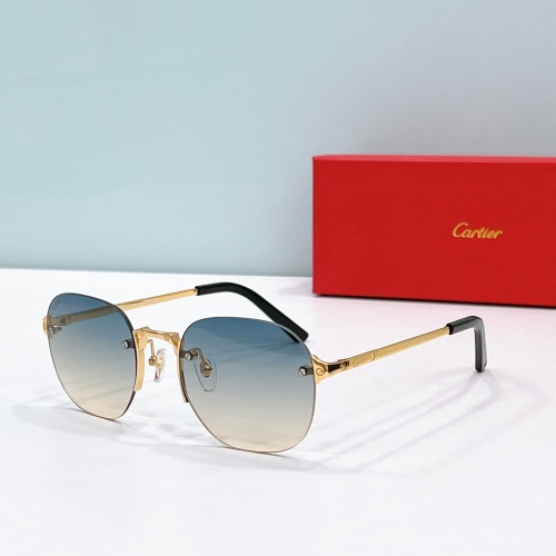 Wholesale Cartier AAA Quality Sunglassess #1232247 $52.00 USD, Wholesale Quality Replica Cartier AAA Quality Sunglassess