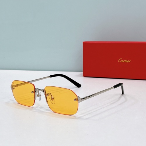 Wholesale Cartier AAA Quality Sunglassess #1232249 $52.00 USD, Wholesale Quality Replica Cartier AAA Quality Sunglassess