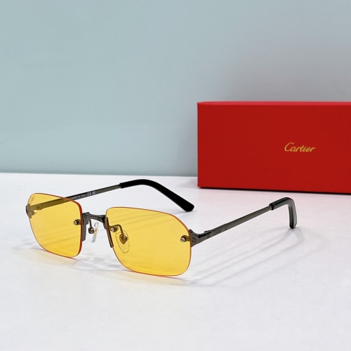 Wholesale Cartier AAA Quality Sunglassess #1232250 $52.00 USD, Wholesale Quality Replica Cartier AAA Quality Sunglassess