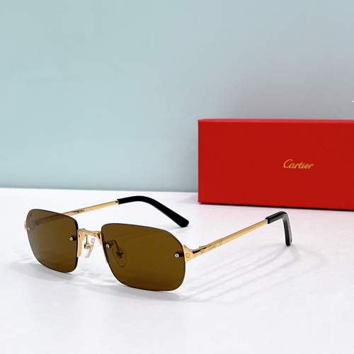 Wholesale Cartier AAA Quality Sunglassess #1232252 $52.00 USD, Wholesale Quality Replica Cartier AAA Quality Sunglassess