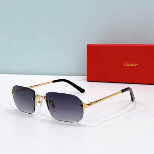 Wholesale Cartier AAA Quality Sunglassess #1232255 $52.00 USD, Wholesale Quality Replica Cartier AAA Quality Sunglassess