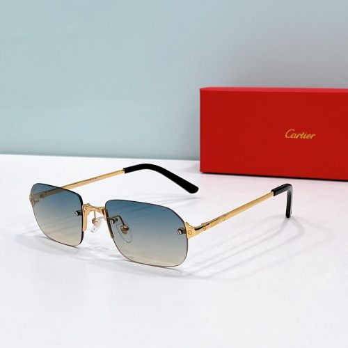 Wholesale Cartier AAA Quality Sunglassess #1232256 $52.00 USD, Wholesale Quality Replica Cartier AAA Quality Sunglassess