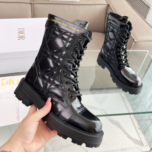 Wholesale Christian Dior Boots For Women #1232257 $128.00 USD, Wholesale Quality Replica Christian Dior Boots